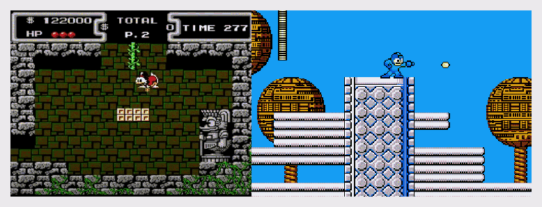 Duck Tales and Mega Man