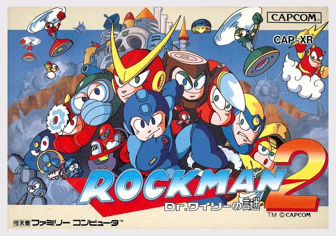 Mega Man2 - Japanisches Logo